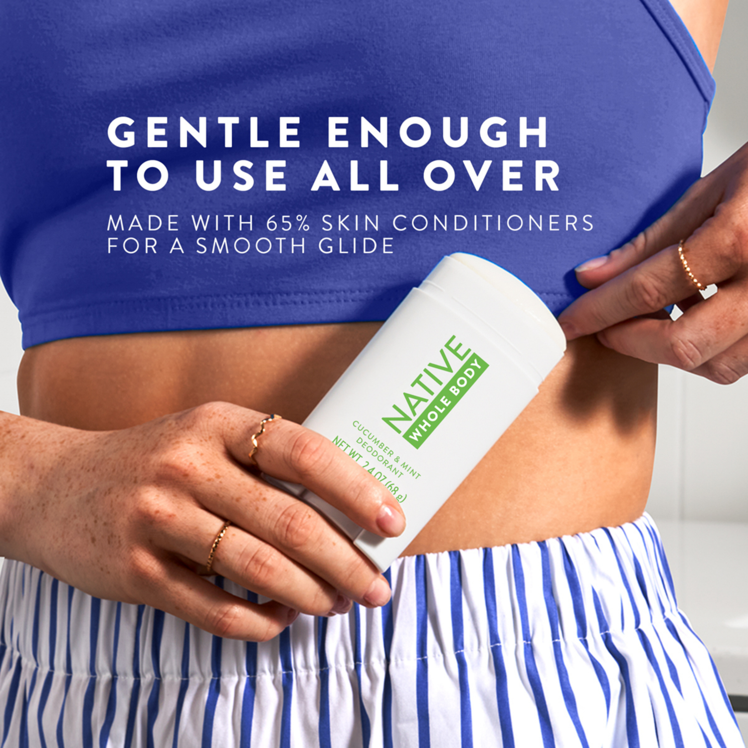 slide 4 of 6, Native Wb Deo Sens Cucumber Mint 2.4Oz, 2.4 oz