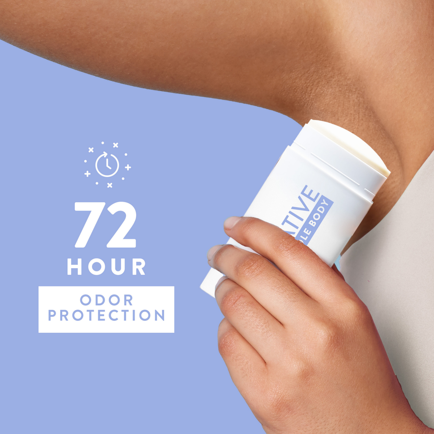 slide 4 of 8, Native Cotton & Lily Sensitive Whole Body Deodorant 2.4 oz, 2.4 oz