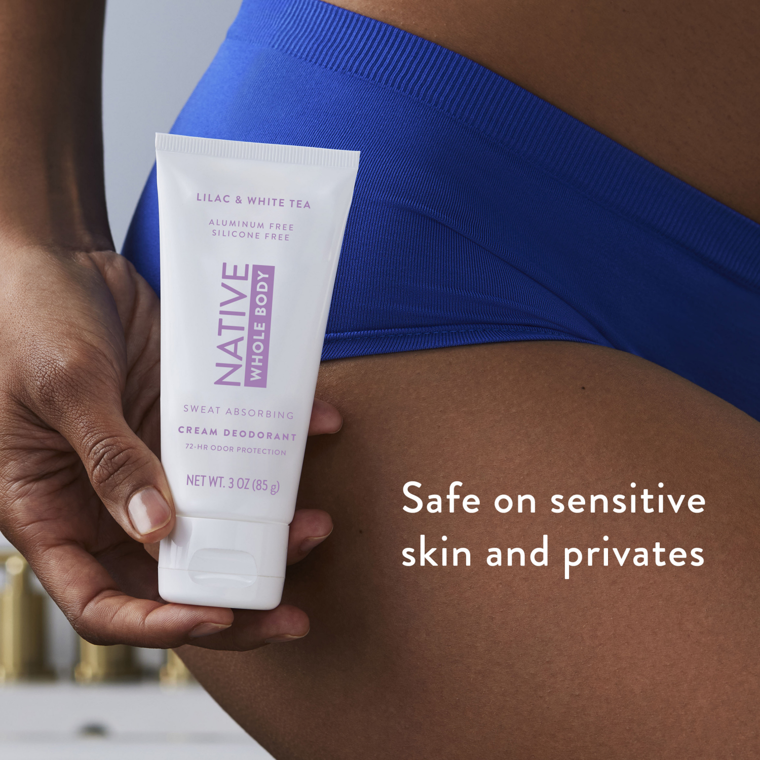 slide 5 of 8, Native Lilac & White Tea Whole Body Cream 3 oz, 3 oz