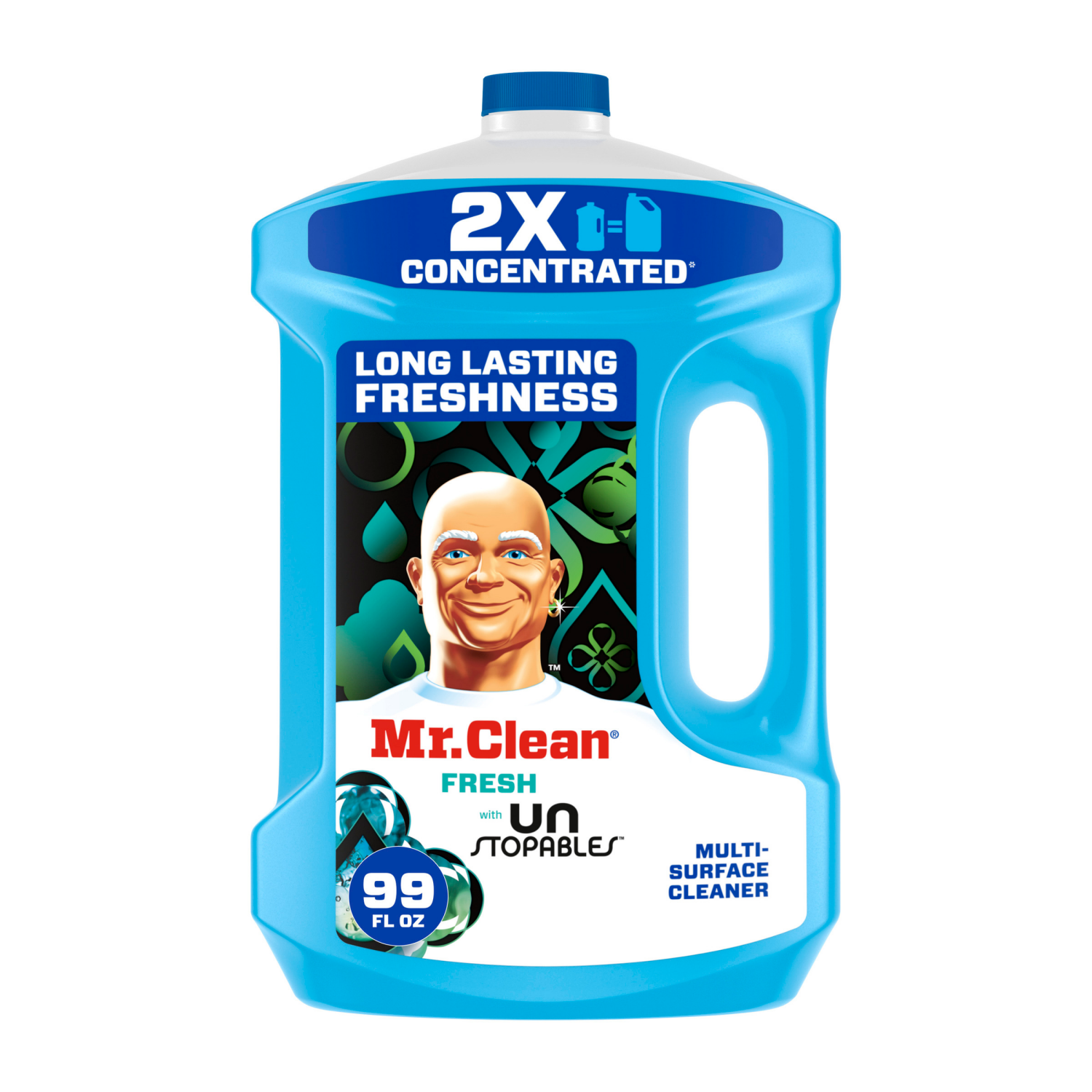 slide 1 of 7, Mr. Clean Multi-Surface Fresh with Unstopables Cleaner 3.09 qt, 3.09 qt