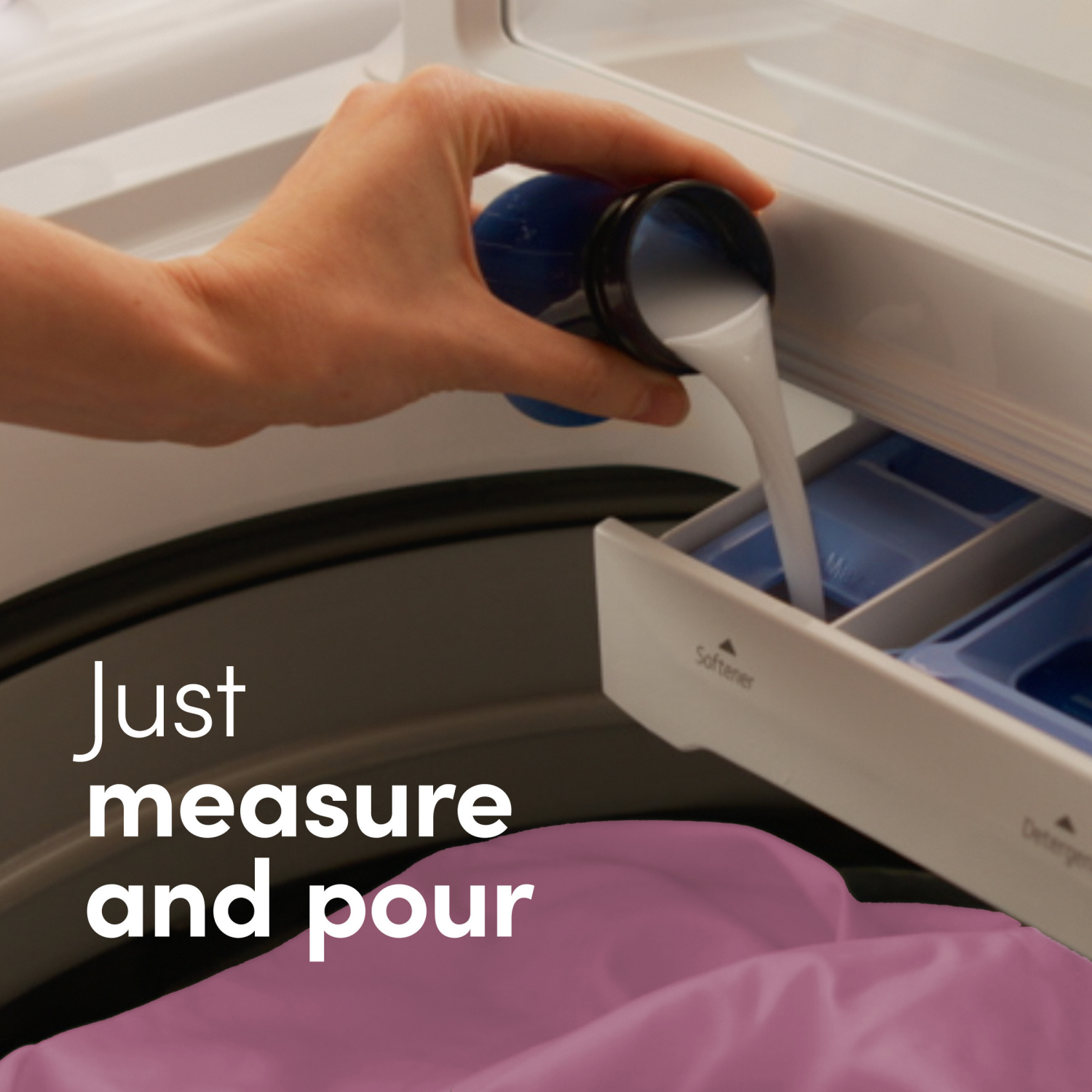 slide 5 of 8, Downy Gentle Soft + Fresh Fabric Softener Liquid, Cherry Blossom Scent, 56 FL OZ, 83 loads, Liquid Fabric Softener Designed to be Gentle on Skin, 56 fl oz