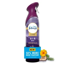 Febreze Air Mist, Luxe Air Freshener Spray, Odor Fighting Room Spray, Mountain Scent, 8.1oz