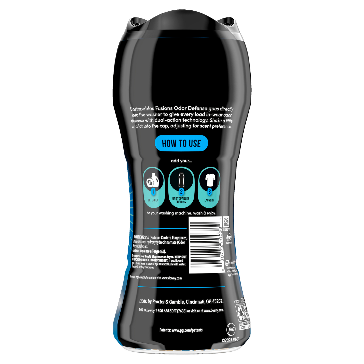 slide 3 of 8, Downy Unstopables Fusions Scent Booster Beads - Daybreak & Clean, 10.7 oz