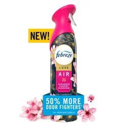 Febreze Air Mist, Luxe Air Freshener Spray, Odor Fighting Room Spray, Japanese Cherry Blossom Scent, 8.1oz