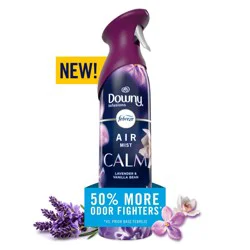 Febreze Air Mist, Air Freshener Spray, Odor Fighting Room Spray, Downy Calm Lavender & Vanilla Bean Scent, 8.1oz