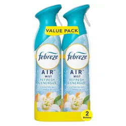 Febreze Air Freshener Spray - Odor-Fighting Room Spray - Refresh & Energize Scent