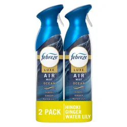 Febreze Luxe Air Freshener Odor-Fighting Room Spray - Ocean