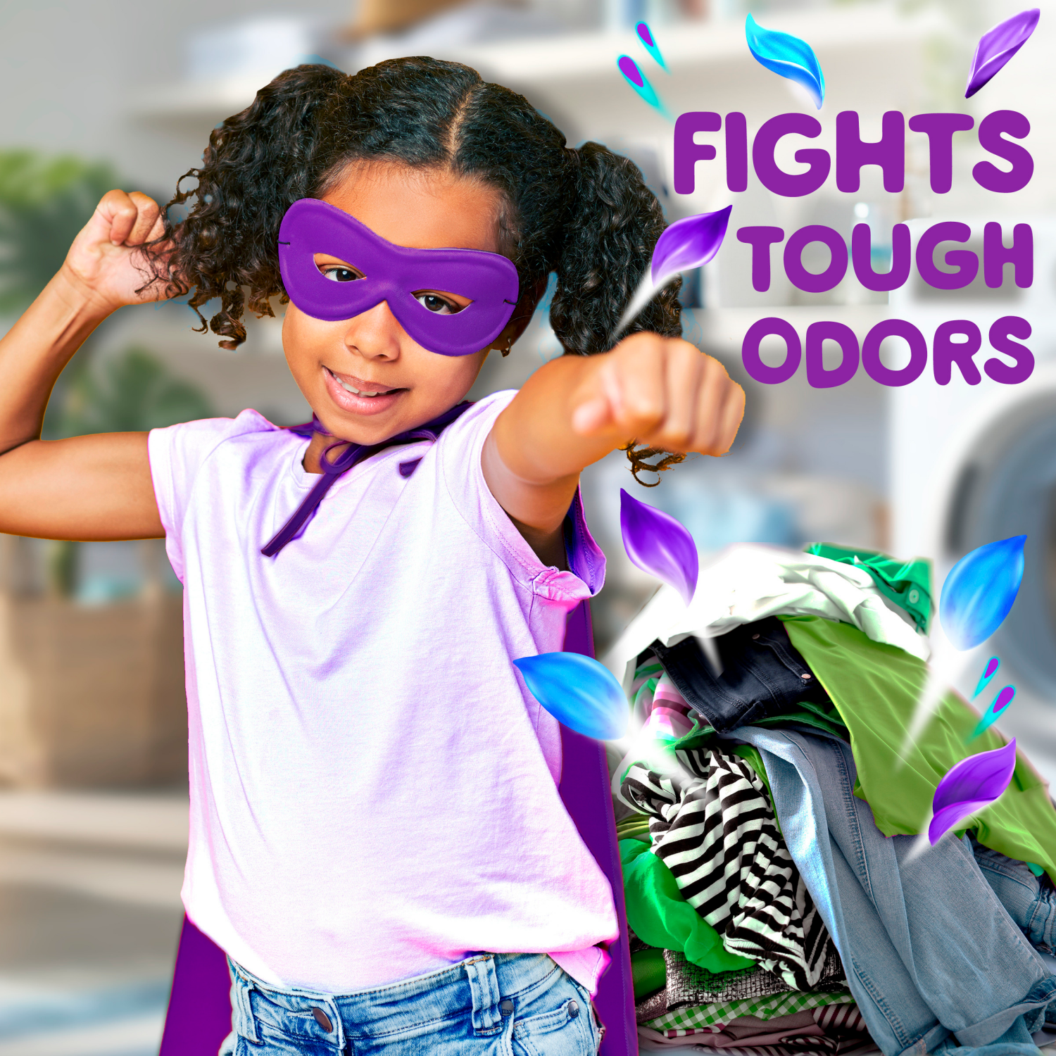 slide 8 of 8, Gain Odor Defense In-wash Scent Booster, Super Fresh Blast scent, 16 OZ, 2 in 1 Freshness plus Odor Protection, laundry scent beads, 16 oz