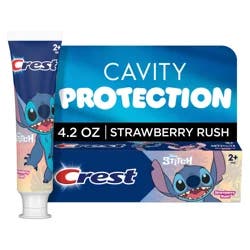 Crest Strawberry Rush Featuring Disney Stitch, 4.2 oz, Ages 2+