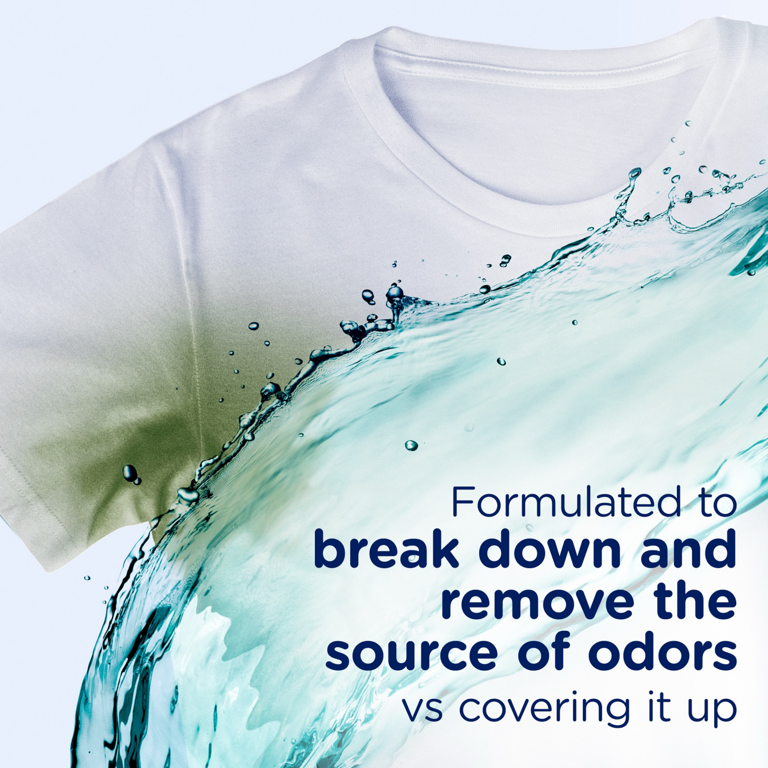 slide 7 of 8, Downy Rinse Laundry Odor Remover, Ocean Mist Scent, 36.7 FL OZ, Fabric Softener and Laundry Odor Removal Rinse, 36.7 fl oz