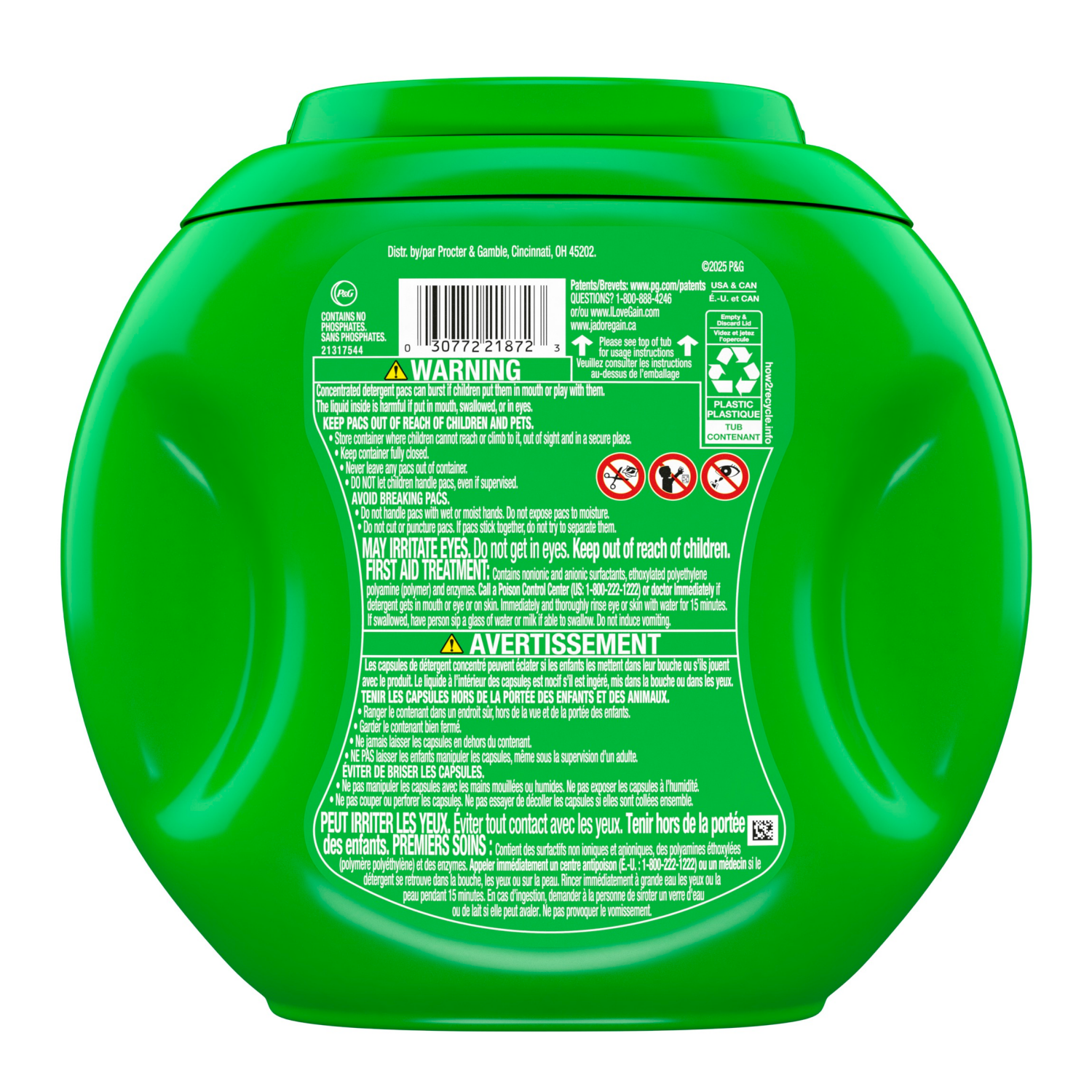 slide 5 of 8, Gain Flings! "Wicked: For Good" Limited Edition Laundry Detergent Pacs, 42 Count, Fantabulous Floral Scent, 3 in 1 HE Detergent Pacs with Oxi Boost and Febreeze, 42 ct