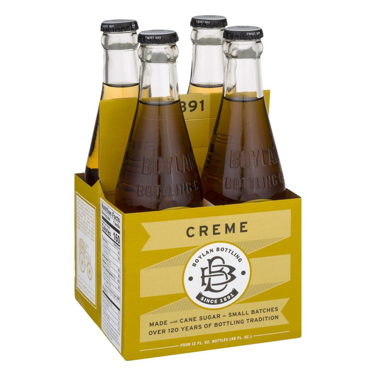 slide 7 of 13, Boylans Cream Soda - 48 fl oz, 48 fl oz