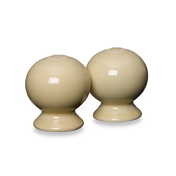 slide 1 of 1, Fiesta Salt and Pepper Shakers - Ivory, 1 ct