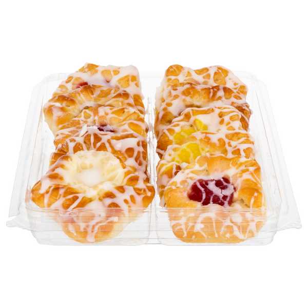 slide 1 of 1, Giant Bakery Assorted Mini Danish - 10 ct, 10 ct; 12 oz