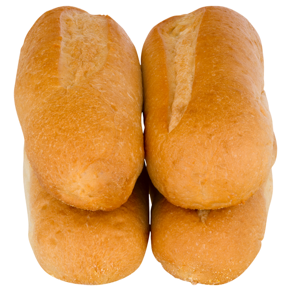 slide 1 of 1, Giant Bakery Hoagie Rolls - 4 ct, 4 ct; 16 oz