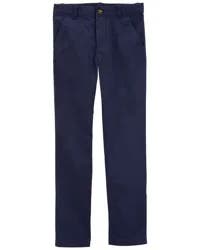 Carter's Kid Flat-Front Pants Navy 6