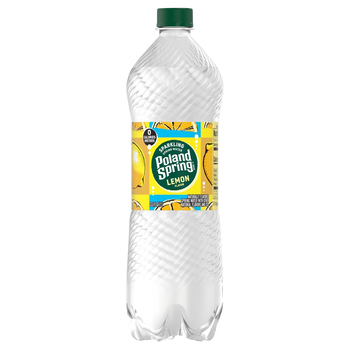 slide 1 of 10, Poland Spring Sparkling Water, Lively Lemon- 33.8 oz, 33.8 oz