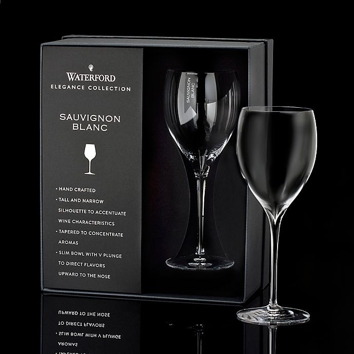 slide 2 of 3, Waterford Elegance Sauvignon Blanc Wine Glasses, 2 ct