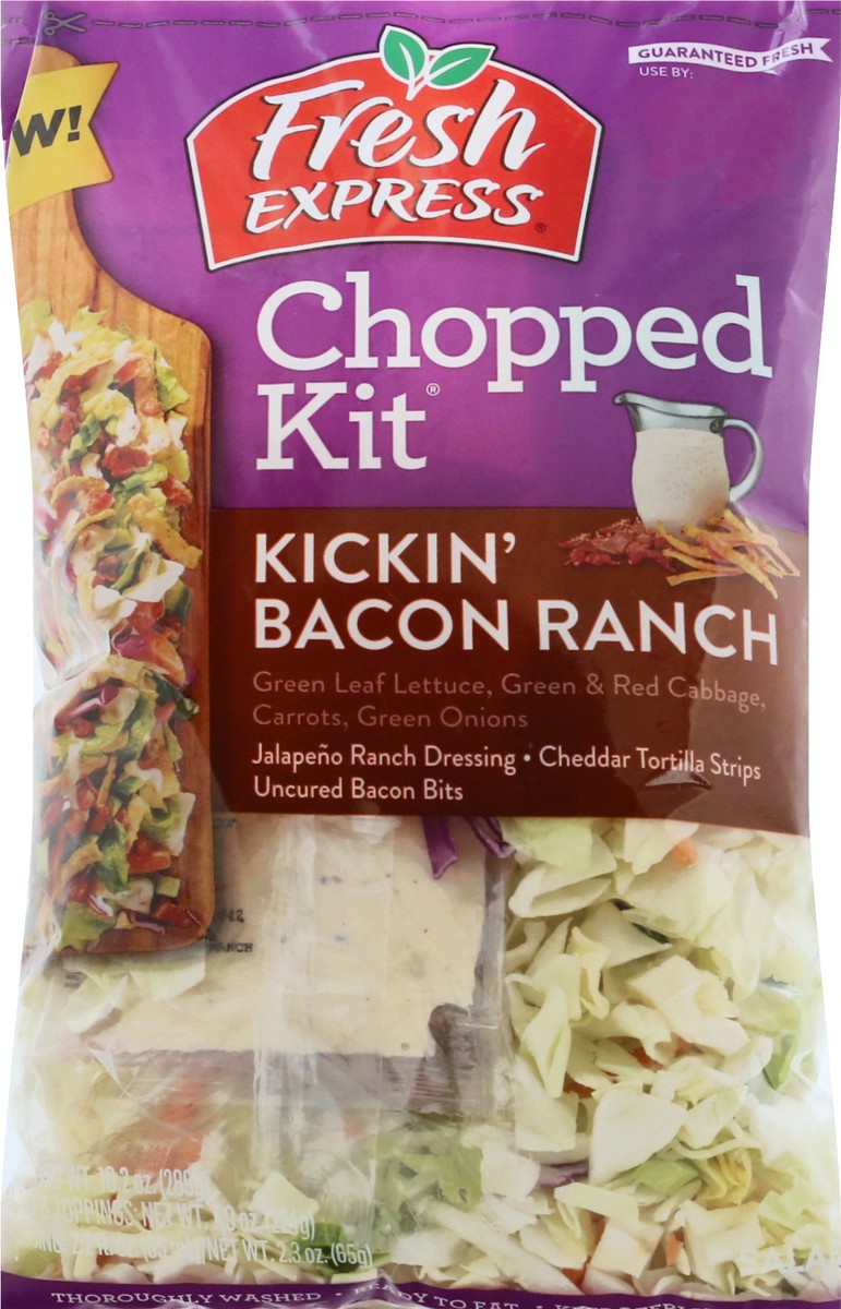 slide 6 of 9, Fresh Express Kickin' Bacon Ranch, 10.2 oz