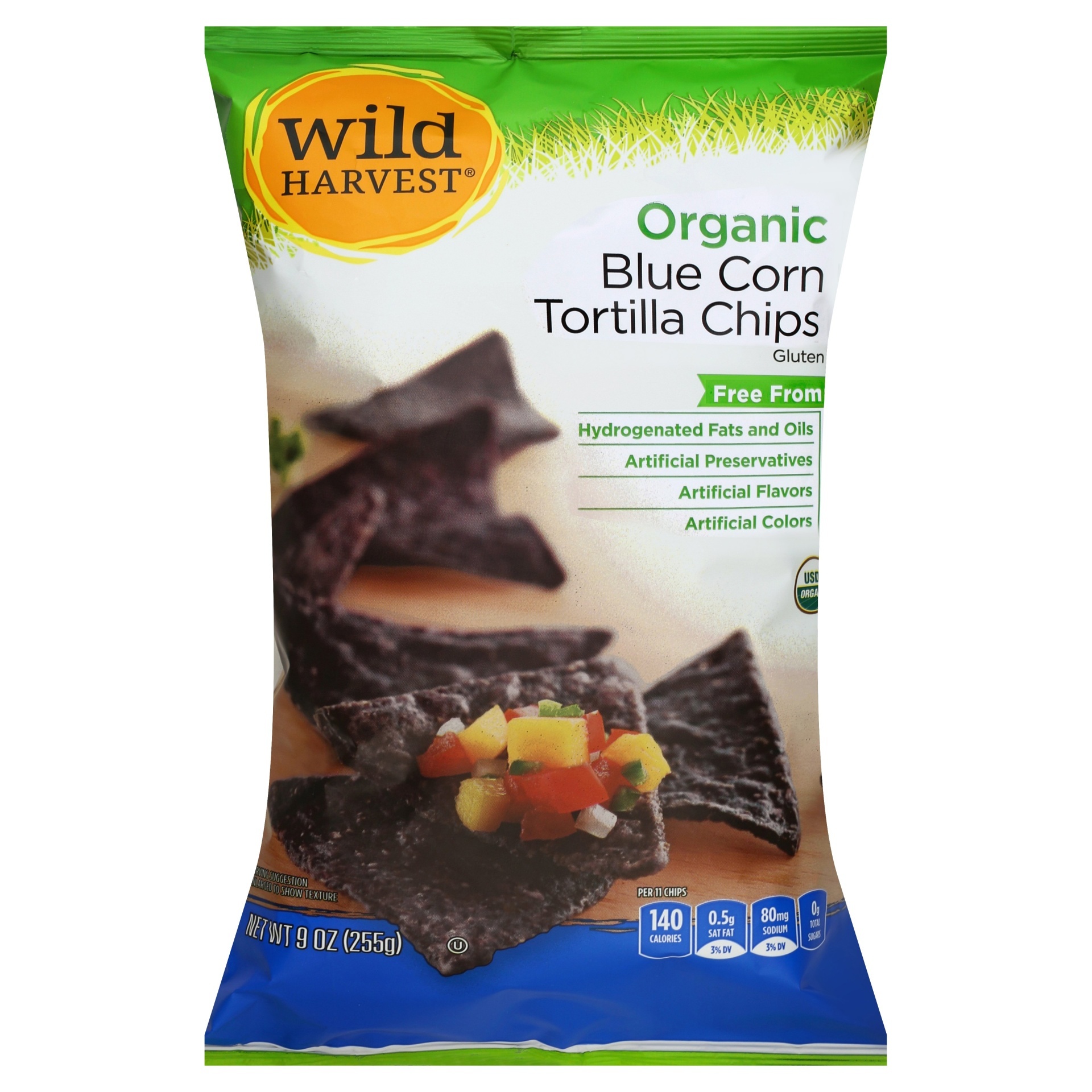 slide 1 of 1, Wild Harvest Blue Corn Tortilla, 9 oz