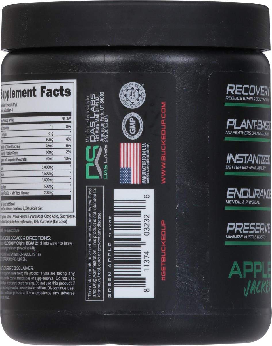 slide 14 of 15, Bucked Up 2:1:1 Original Apple Jacked BCAA 11.29 oz, 11.29 oz
