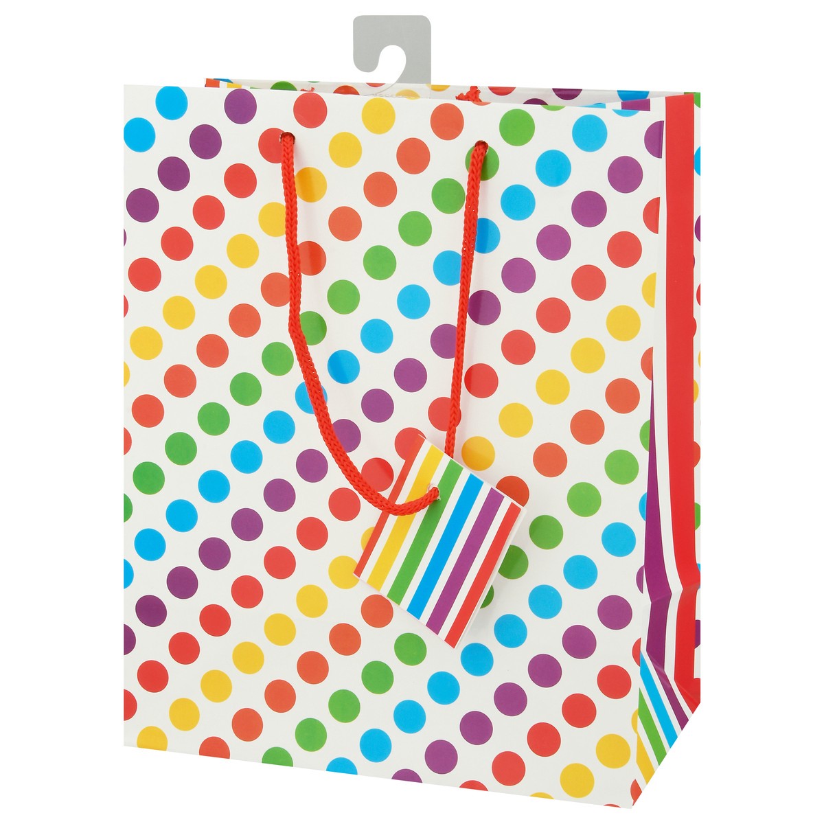 slide 2 of 9, Unique Rainbow Birthday Bag 1 ea, 1 ct