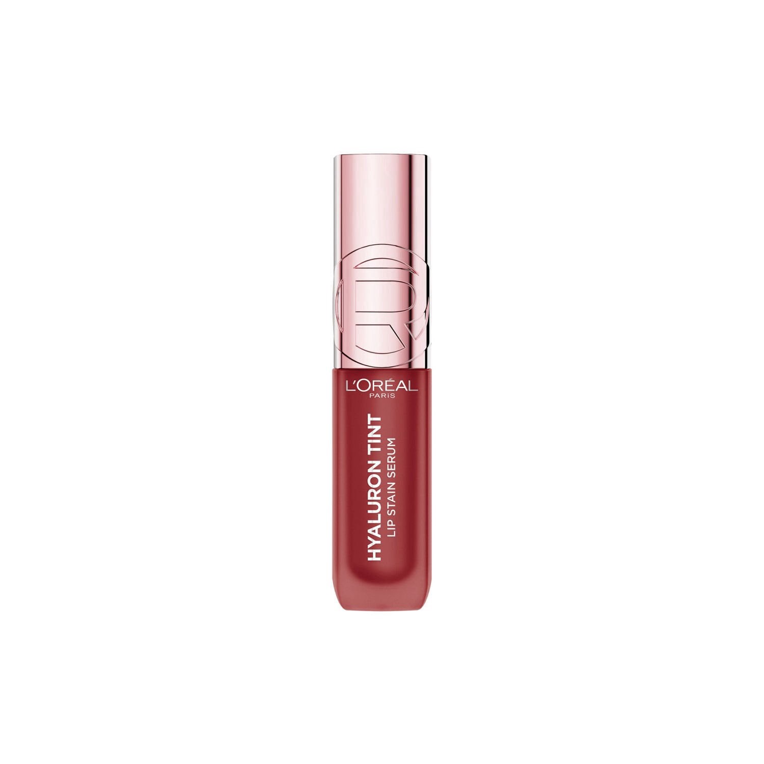 slide 1 of 9, L'Oréal Paris Hyaluron Tint Lip Stain Serum, Bordeaux Please, 0.16 oz