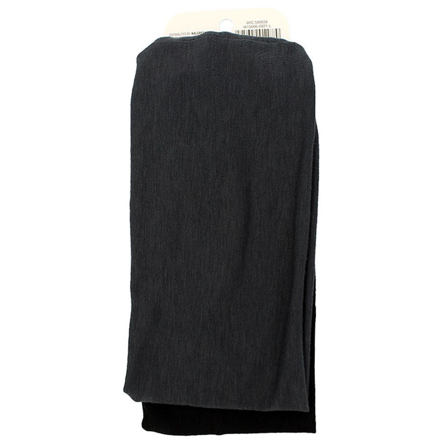 slide 2 of 2, Walgreens Black/Grey Wide Headwraps, 2 ct