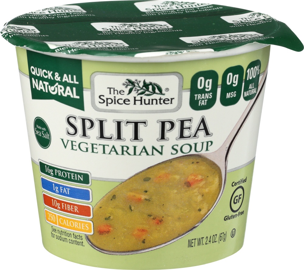 slide 1 of 1, The Spice Hunter Soup Vegetarian Split Pea, 2.4 oz