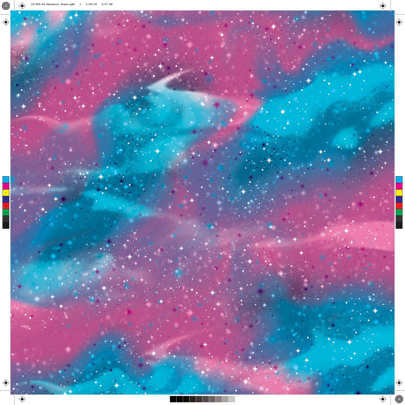 slide 7 of 11, Cricut Infusible Ink Transfer Sheet Patterns, Galactic Stars, 12 in x 12 in