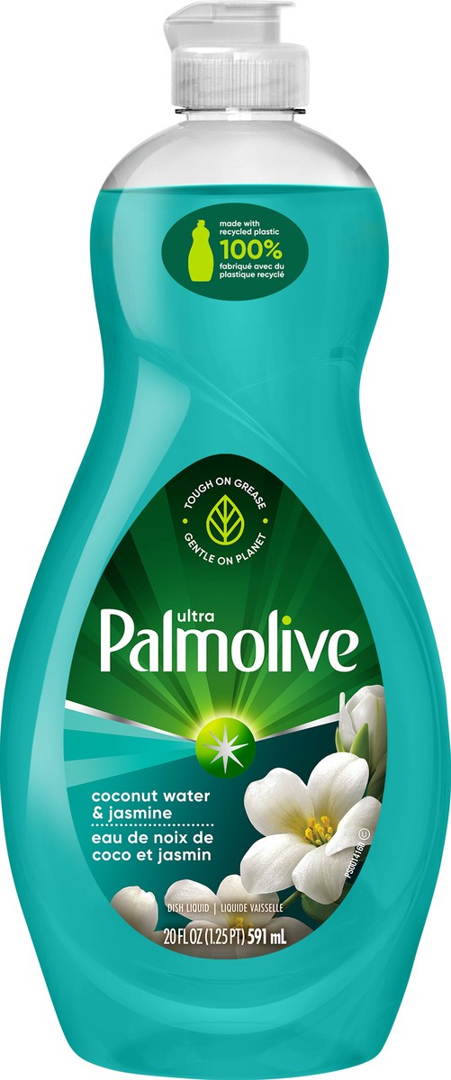 slide 3 of 8, Palmolive Ultra Dishwashing Liquid Dish Soap, Coconut Water & Jasmine - 20 Fluid Ounce, 20 fl oz