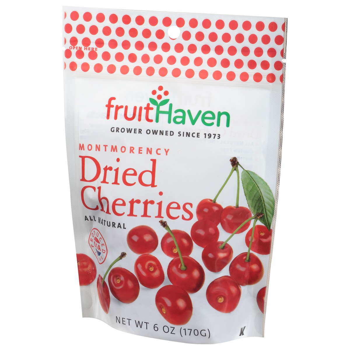 slide 11 of 13, FruitHaven Montmorency Dried Cherries - 6 oz, 6 oz