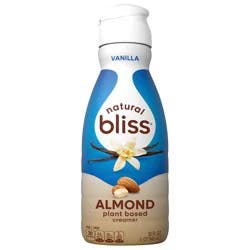 Coffee-Mate NATURAL BLISS Coffee mate Vanilla Almond Milk Liquid Coffee Creamer 32 fl oz.