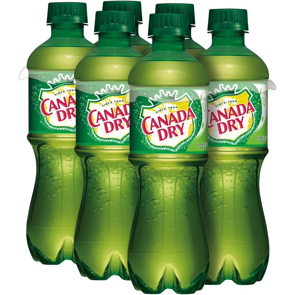 slide 2 of 3, Canada Dry Ginger Ale Can, 6 ct