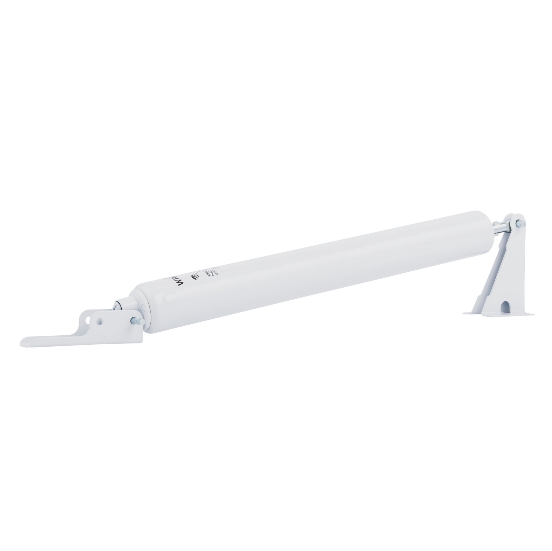 slide 5 of 6, WRIGHT PRODUCTS 10.5-in Light Duty Adjustable White Aluminum Hold Open Screen/Storm door pneumatic closer, 1 ct