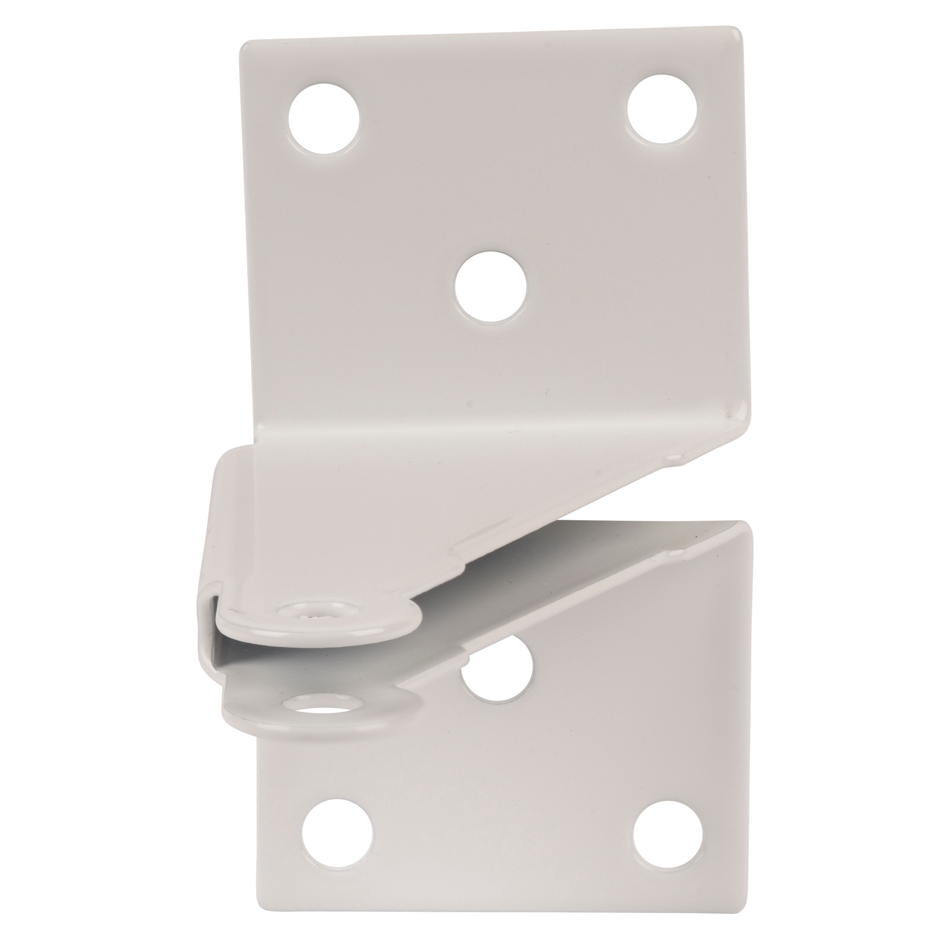 slide 2 of 6, WRIGHT PRODUCTS 2.9-in White Steel Screen/Storm door bracket, 1 ct