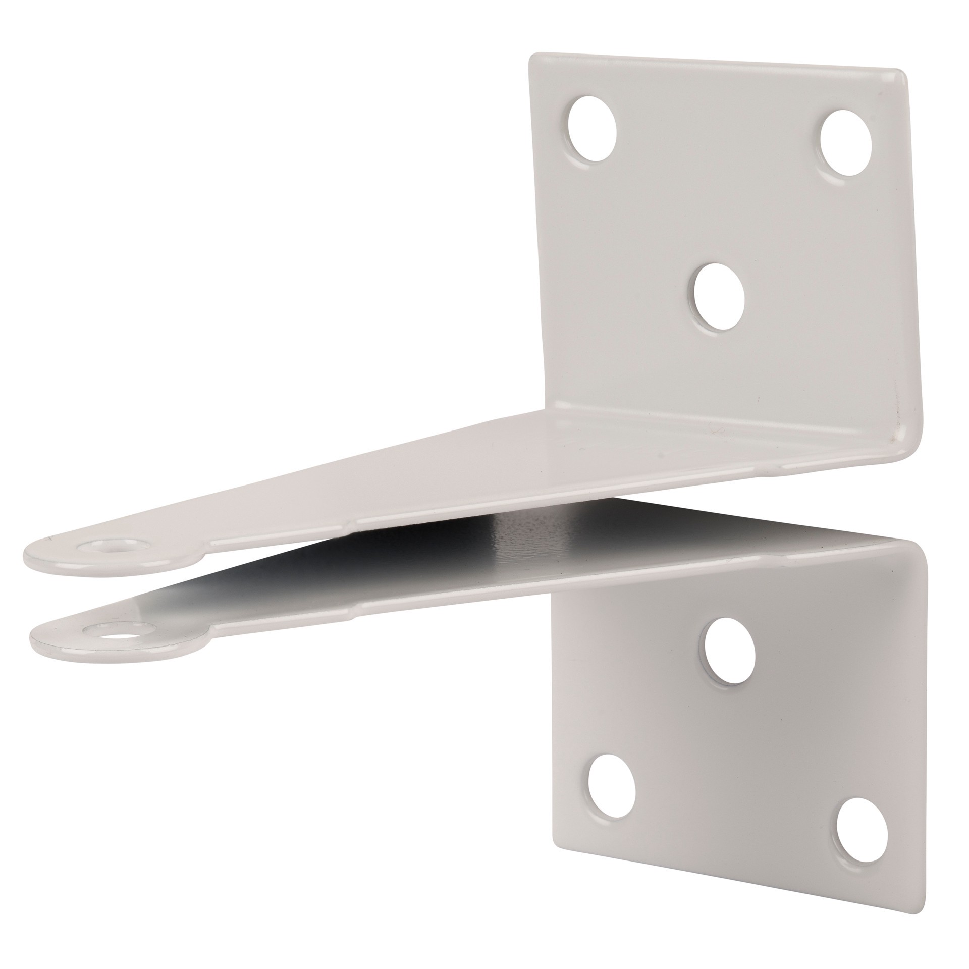 slide 3 of 6, WRIGHT PRODUCTS 2.9-in White Steel Screen/Storm door bracket, 1 ct