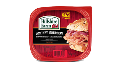 slide 1 of 1, Hillshire Farm Bold Smokey Bourbon Ham, 8 oz