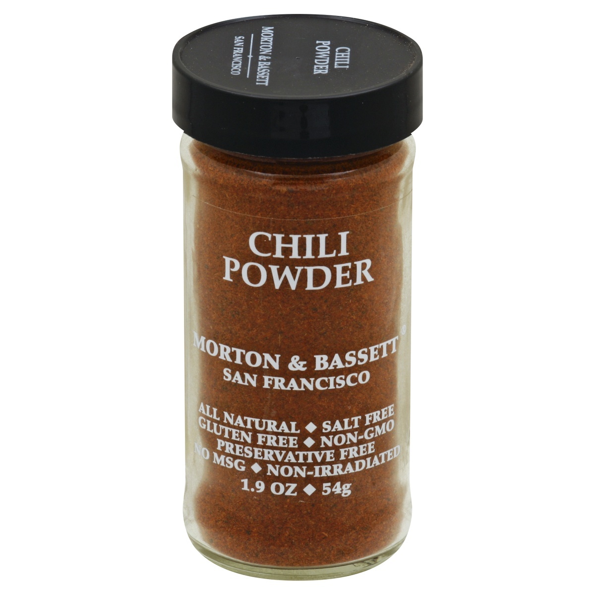 slide 1 of 1, Morton & Bassett Chili Powder, 1.9 oz