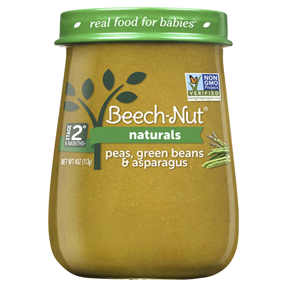slide 1 of 13, Beech-Nut Beech Nut Naturals Pea Green Bean Aspara Baby Food Jar, 4 oz