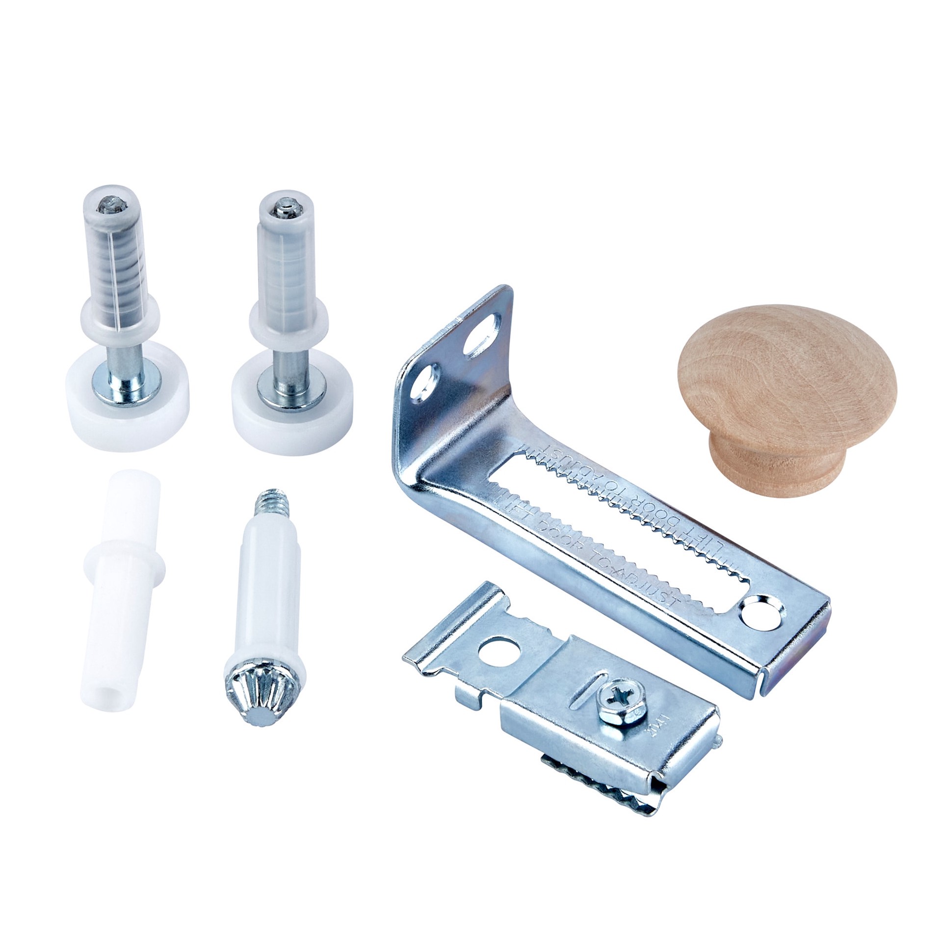 slide 2 of 6, Prime-Line Bifold Closet Door Hardware Kit, 1 ct