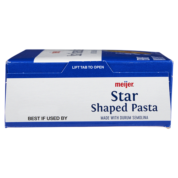slide 16 of 29, Meijer Star-Shaped Pasta, 16 oz