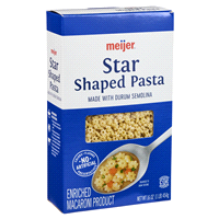 slide 7 of 29, Meijer Star-Shaped Pasta, 16 oz