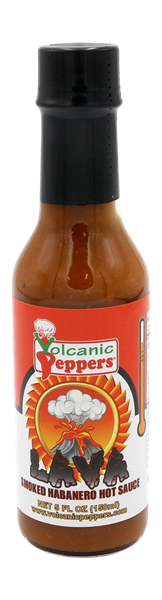 slide 1 of 1, Volcanic Peppers Smoked Habanero Hot Sauce, 5 fl oz