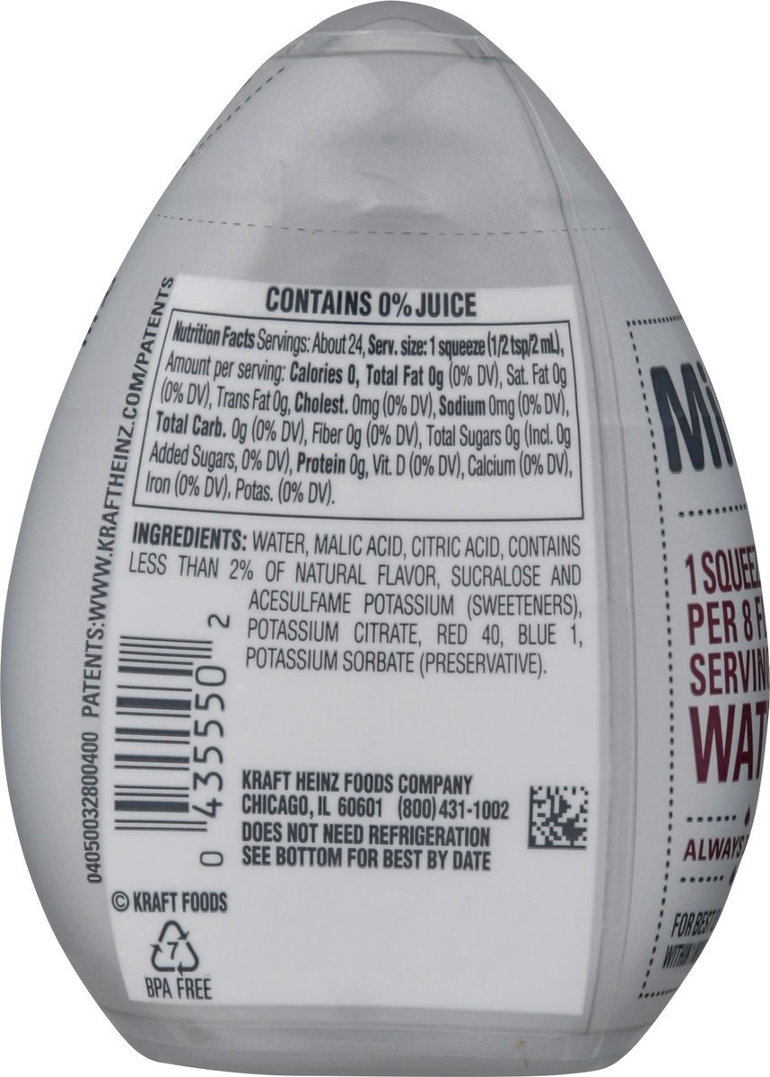 slide 10 of 16, MiO Cherry Blackberry Naturally Flavored Liquid Water Enhancer - 1.62 fl oz, 1.62 fl oz