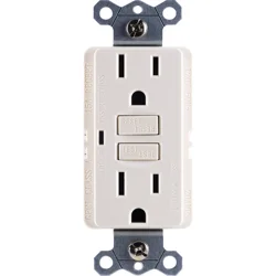 GE 15 Amp Self Test GFCI Outlet