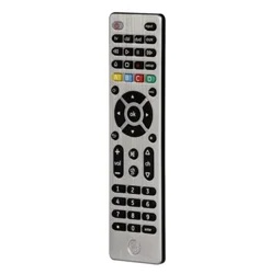Ge Designer Series 4-Device Universal Remote - Silver