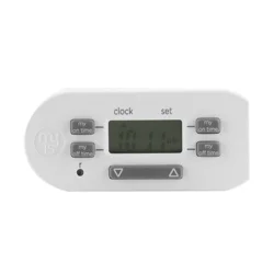 MyTouchSmart Plug-In Indoor Digital Timer