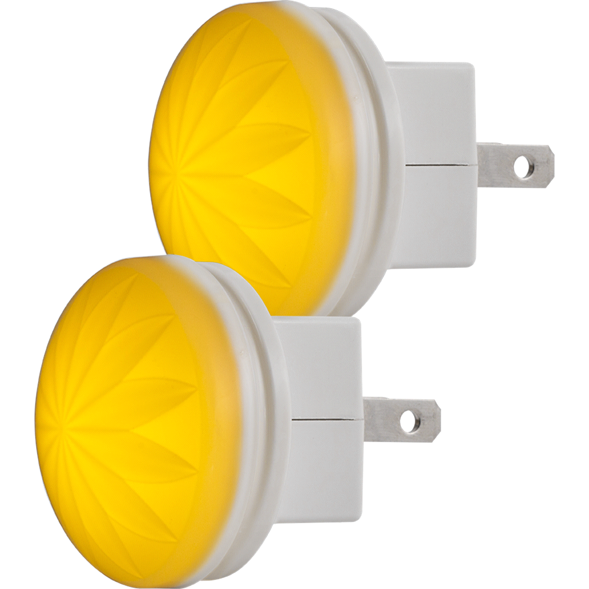 slide 4 of 7, GE LED Plug-In Amber SleepLite Night Light, Always On, 40673, 2 ct