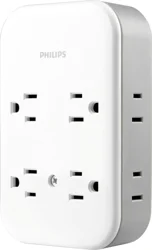 Philips Surge Tap 4 Outlet 2 Usb-C 1 Usb-A